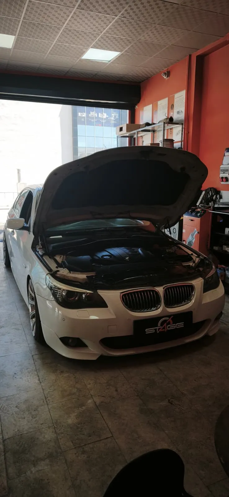 BMW E60 520d Araca Stage 1 Yazılım Uygulaması