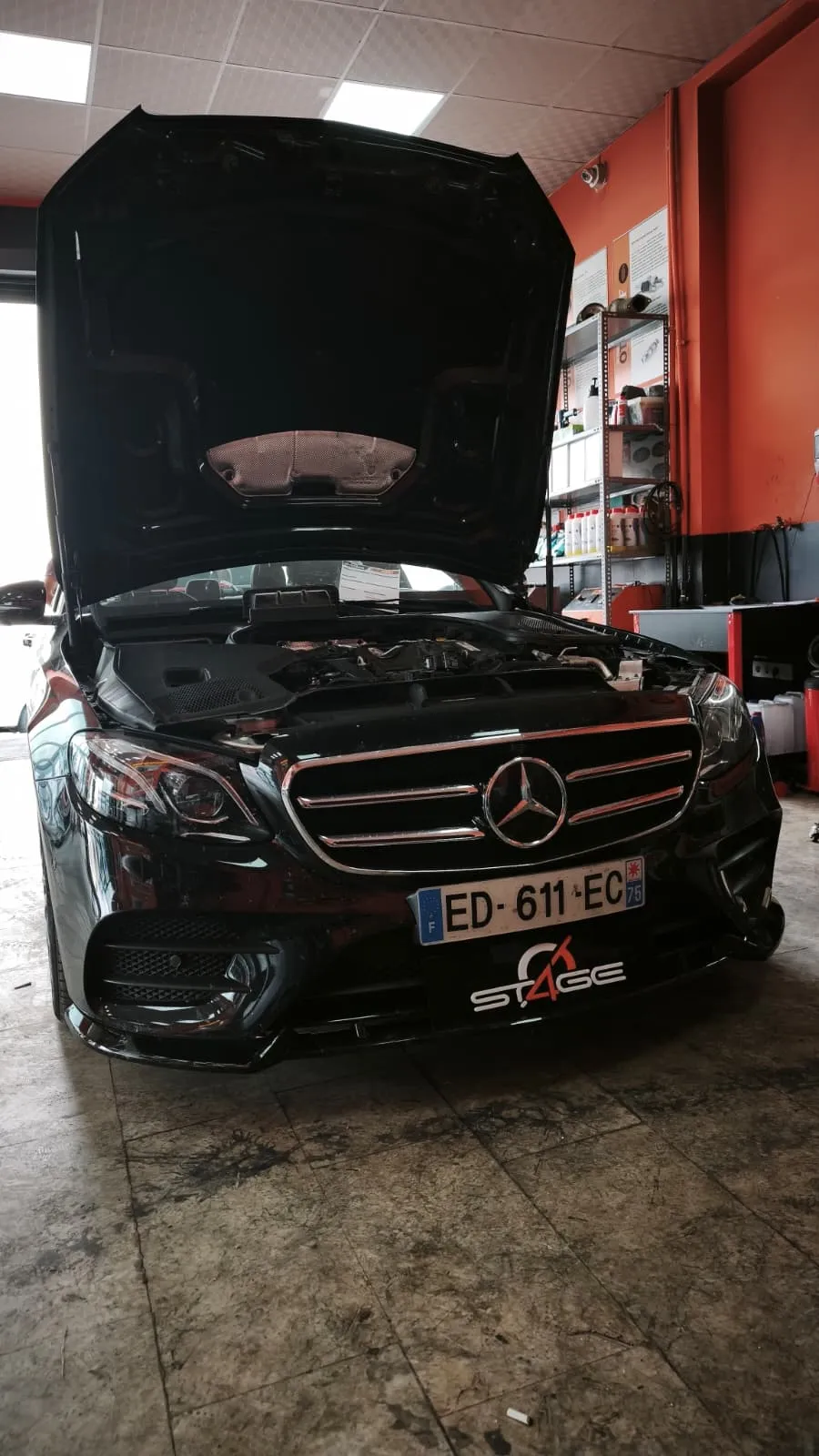 Mercedes E350 Stage 1+ Yazılım Uygulaması